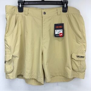 Heybo Outdoors size 3X Men’s Khaki Tan Cargo Shorts